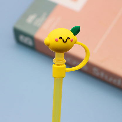 Cartoon Silicone Straw Cover(moq:3)