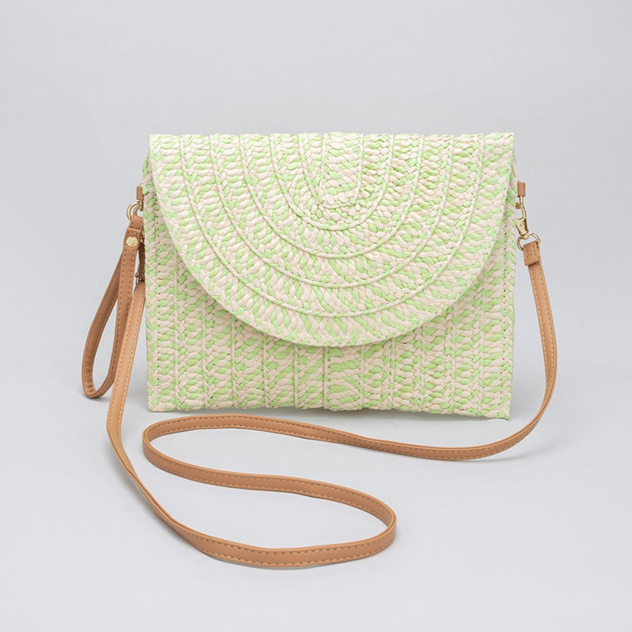 Explosive Woven Crossbody Bag