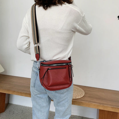 Small Vegan Leather Crossbody Bag