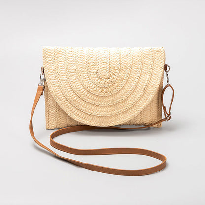 Explosive Woven Crossbody Bag