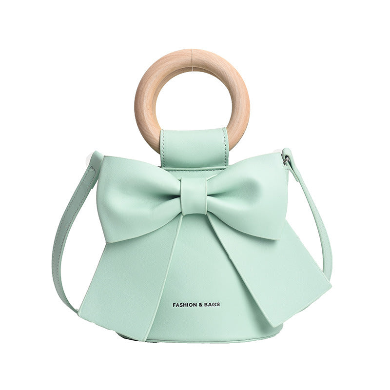 Bow Fashion Bucket Bag