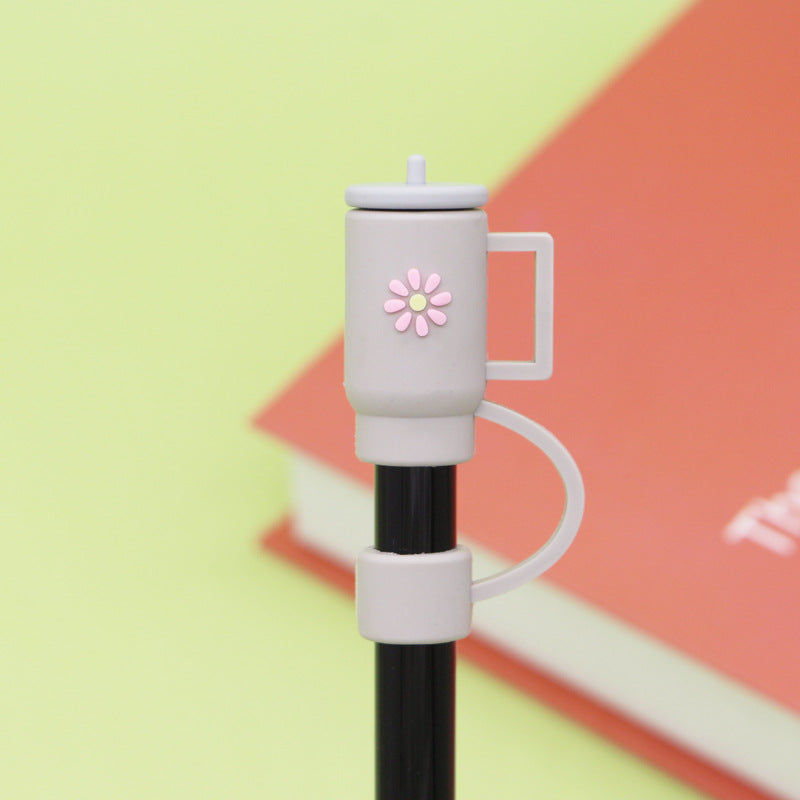 Cartoon Silicone Straw Cover(moq:3)