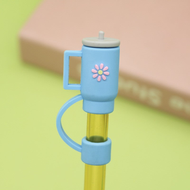 Cartoon Silicone Straw Cover(moq:3)