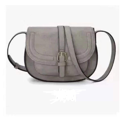 Flapped Magnetic Buckle Shoulder Bag