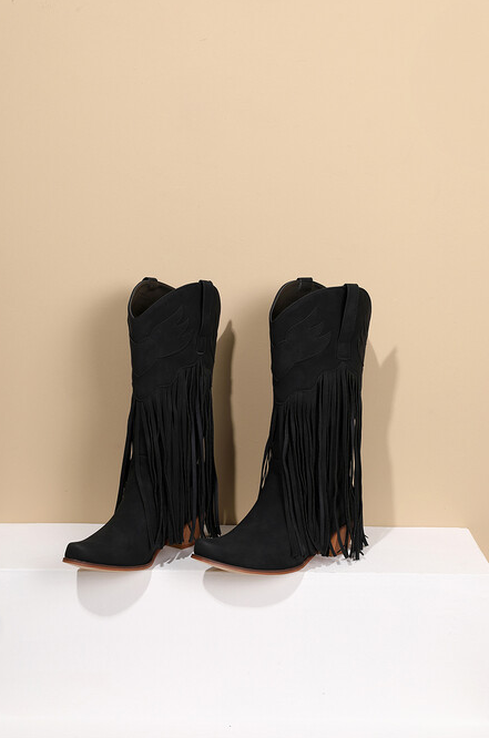 Vintage Tassel Boots