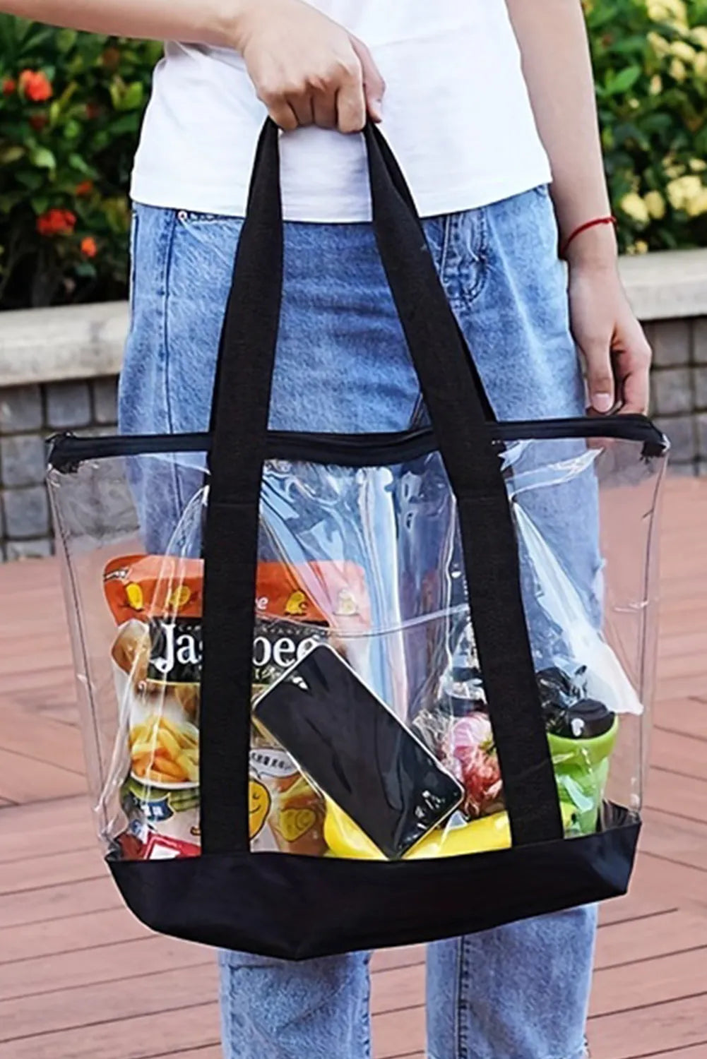 Transparent PVC Tote