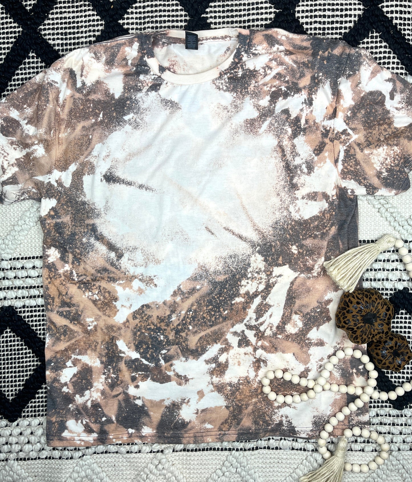 Cowhide bleached blank