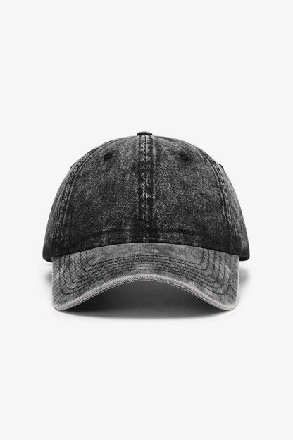 Plain Adjustable Baseball Cap